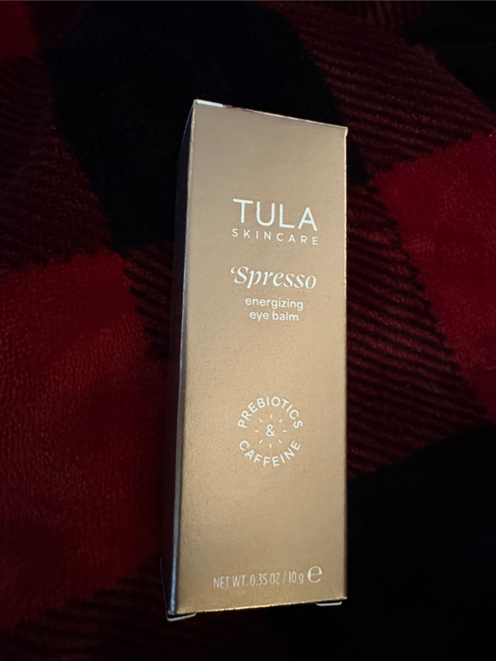 Tula 'Spresso' Energizing Eye Balm - Rose Metallic Packaging